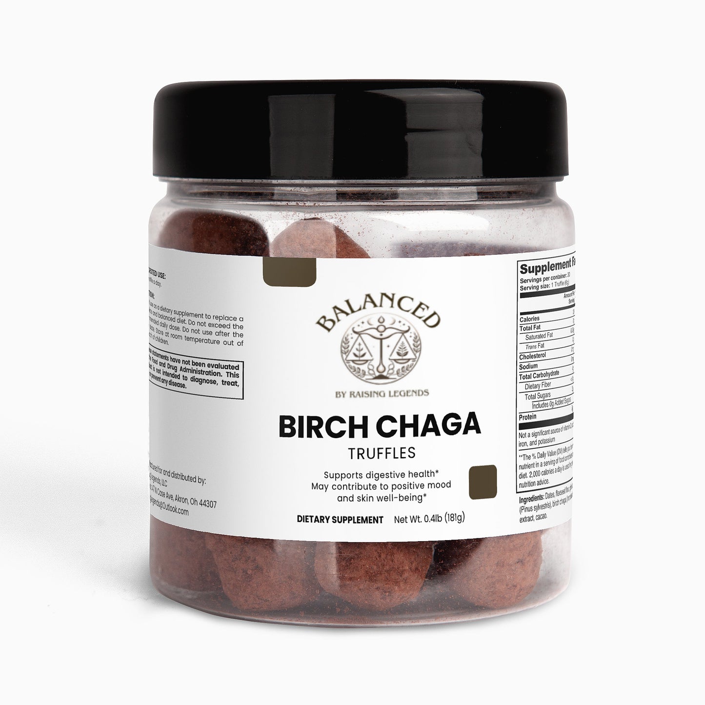 Birch Chaga Truffles