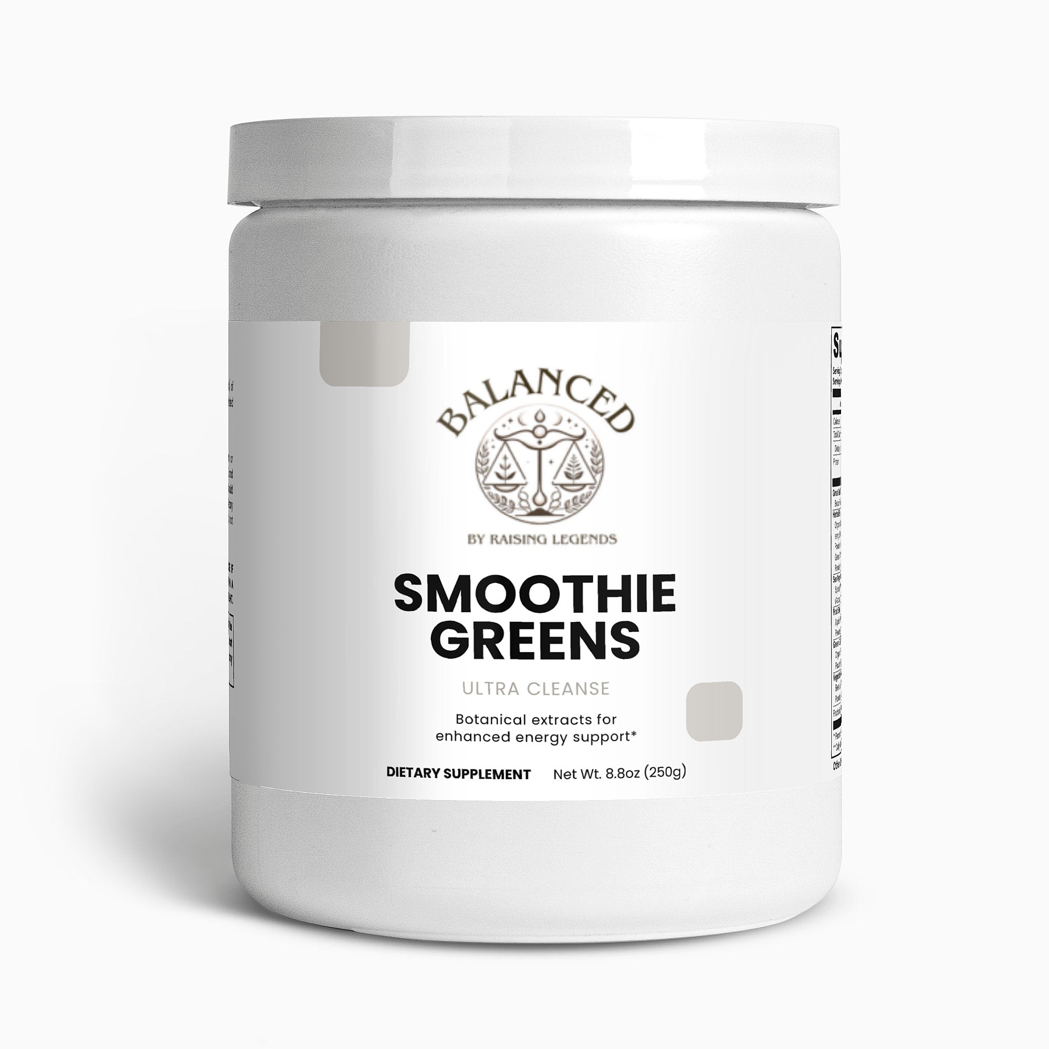 Ultra Cleanse Smoothie Greens – Balanced by Raising Legends
